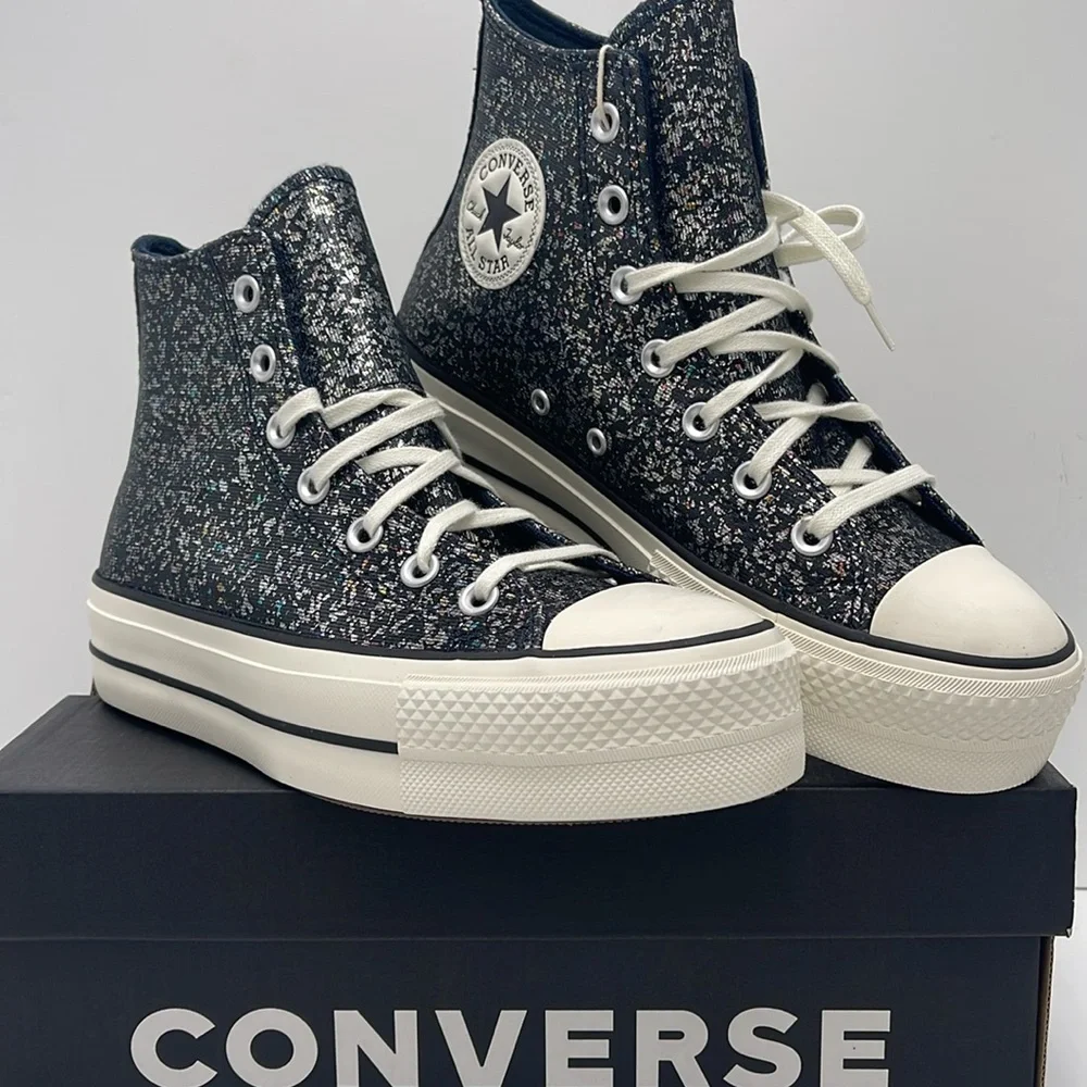 Converse WMNS CTAS LIFT HI INTO THE VOID/EGRET/BLACK A09551C Platforms Sneakers